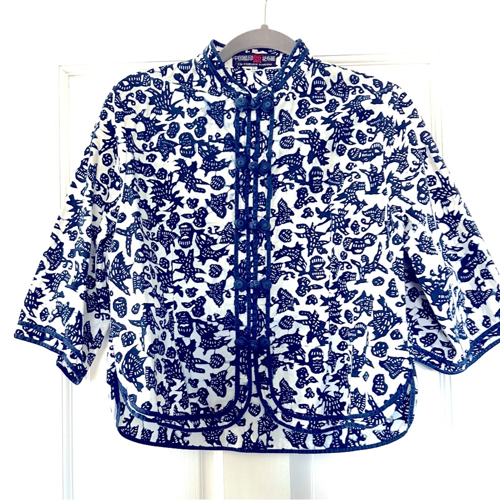 Vintage Batik Cotton Jacket